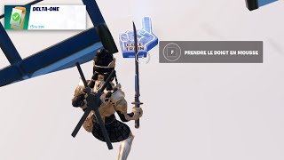 OBTENIR LES OBJETS DE COLLECTION DU TRASHBALL  FORTNITE DEFIS DELTAONE [upl. by Joice457]