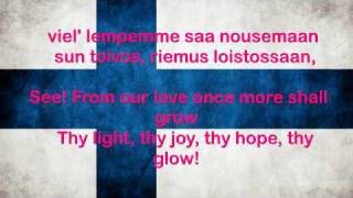 Finland National Anthem English lyrics [upl. by Cherilyn401]