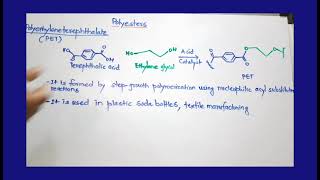 Polyesters polyethyleneterephthalate PET [upl. by Penelopa]