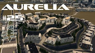 Houses on the Hill  Cities Skylines  Aurelia 25 [upl. by Hiltner320]