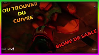 OU TROUVER DU CUIVRE DANS LES GROTTES DE SABLE  ASTUCES LEGO FROTNITE [upl. by Grim]