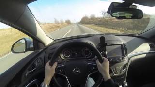 Opel Insignia 2015  Test Drive POV [upl. by Kristianson]