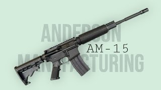 Anderson Manufacturing AM 15 Rifle Unboxing and First Impression [upl. by Rodolph873]