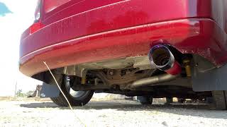 2007 Dodge Caliber￼ RT Cherry Bomb Glasspack Exhaust Sound [upl. by Ruberta]