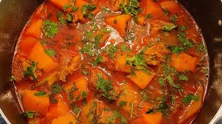 Delicious Beef With Butternut Squash Curry Recipe [upl. by Aicram110]