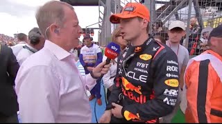 Martin Brundle’s honest opinion on Max Verstappen full interview grandprix britishgp formula1 [upl. by Eirot188]