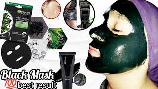 Black Mask facial treatment  how to remove black moles  from face black head removal  facts [upl. by Kohn]