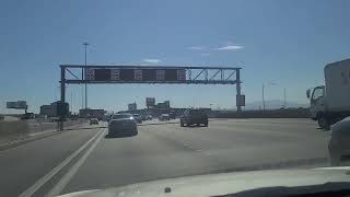 Have you driven Interstate 15 right next to the Las Vegas Strip southbound Check this out shorts [upl. by Trauner]