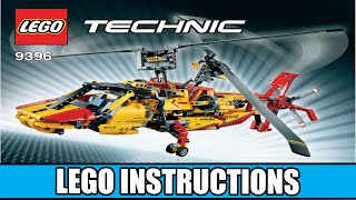 LEGO Instructions  Technic  9396  TwinRotar Helicopter Alternative Model B [upl. by Earaj]