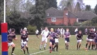 Oliver Perkins Rugby Highlights 201415 [upl. by Reh]