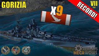 Gorizia 9 Kills amp 139k Damage  World of Warships Gameplay [upl. by Ivan690]