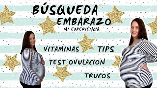 BÚSQUEDA EMBARAZO  QUEDAR EMBARAZADA RÁPIDO  TEST OVULACIÓN  Mi experiencia [upl. by Ahsennek465]