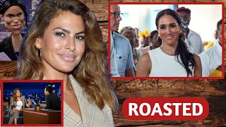 Eva Mendes ROASTS Meghan Markle in a SHOCKING Jimmy Fallon Interview about a Childrens Book [upl. by Eihtur609]