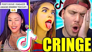 è troppo REAZIONE ai TIKTOK PIù CRINGE della MIA HOME cringe cosmico [upl. by Chevalier]