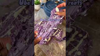 Ube Rice Krispie Treats roydxcookware Cast Iron Dutch Oven ube filipinofood ricekrispytreats [upl. by Alecia946]