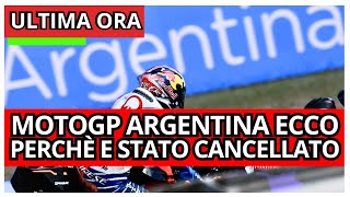 Rammarico Ecco Perché il GP MotoGP 2024 in Argentina è stato cancellato  MotoGP [upl. by Hirst]