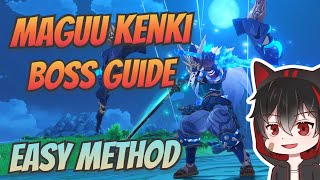 Maguu Kenki No Damage Solo Boss Guide  Genshin Impact [upl. by Harneen160]