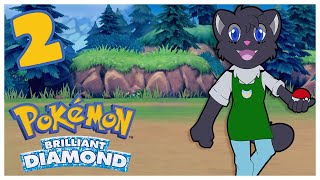 Pokemon Brilliant Diamond  Episode 2  Eternaly Greatful [upl. by Gussi]