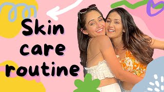 WishCare Vitamin C Serum Review  Our skincare routine 2022  Sharma Sisters [upl. by Yroffej]