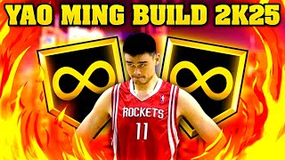 Yao Ming Build 2k25 Best 7 foot 3 Center Build in NBA 2k25 Next Gen [upl. by Eannej]