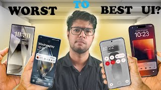 Worst to Best Smartphone UI In 2024 viralvideo newvideo tech [upl. by Hullda]