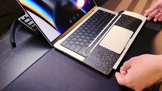 dbrand Apple MacBook Pro 14 inch Skin Installation  dbrand [upl. by Nayt]