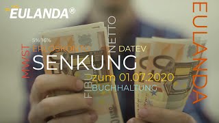 EULANDA MehrwertsteuerUmstellung zum 01 Juli 2020 [upl. by Nilat]