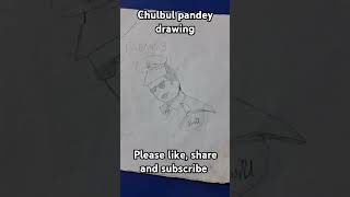 Dabang3 Chulbul pandey drawing please like share and subscribe subscribe share comment like [upl. by Marmawke814]