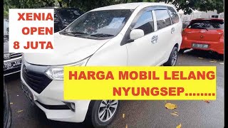 PPnBM 0 PERSEN HARGA MOBIL LELANG NYUNGSEP XENIA OPEN 8 JUTA SOLUNA 8 JUTA TAVERA FREED IGNIS JBA [upl. by Aicenad62]