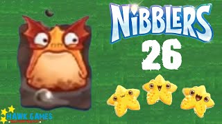 Nibblers  3 Stars Walkthrough Level 26 [upl. by Kcirderf]