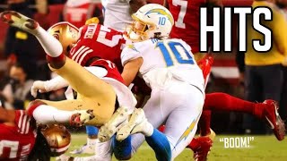 NFL Biggest Hits on Star Players PART 2 [upl. by Orecic]