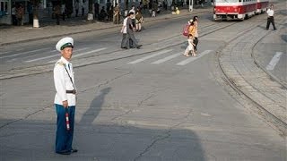 Streets of North Korea GoPro Video Roadtrip in Pyongyang [upl. by Lenra]