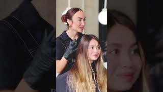 Tutorial de coloración de cabello rubio y balayage blonde balayage haircolor [upl. by Marcille603]