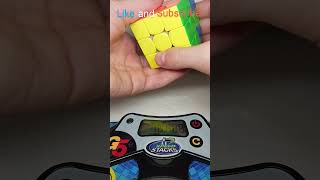 Speedsolve day4333 rubikcube cubing [upl. by Neram118]