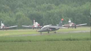 Florennes Air Show Departures Spottersday 25062012 Part 12 [upl. by Howard]