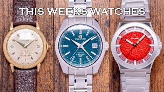 This Weeks Watches  Rare Grand Seiko Gold Movado Straum x Fratello Oris Bremont amp More EP183 [upl. by Gnim]