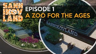 A Zoo for the Ages  Sannikovland 1  Planet Zoo Speed Build [upl. by Jagir]