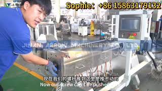 how to assemble the screws for twin screw extruder arrow machine trainingfoodextrusion [upl. by Assillim800]