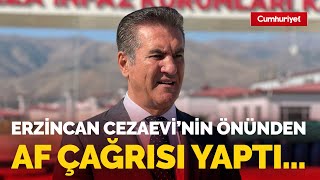 Mustafa Sarıgül Erzincan Cezaevinin önünden af çağrısı yaptı [upl. by Sulienroc]