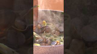 Italian Linguine with Clams  Linguine alle Vongole Recipe [upl. by Anerul]