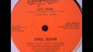 April Dawn  Love Crime Club Vocal [upl. by Aigil]