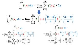 Riemann Sums in Sigma Notation [upl. by Sirrot]