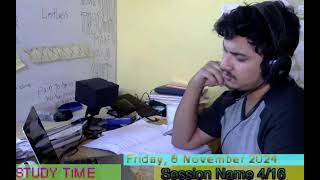 16 HOURS LIVE STUDYWORK WITH ME ARMY MODE [upl. by Anirt]