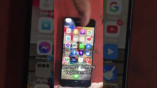 iphone 7 battery replacement [upl. by Alyson]