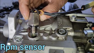 how to rpm sensor diesel pump  mitsubishi 4m40 and 4d56 rmp same sensor [upl. by Padraig]