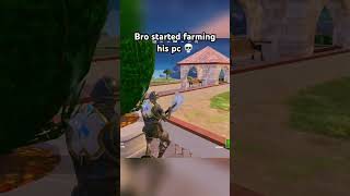 Bro started farming his setup for mats 💀🙏 fortniteclips fortniteshorts [upl. by Suoicerpal]