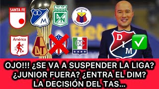 OJO BERMÚDEZ LO ACLARA TODO ¿JUNIOR ELIMINADO  ¿ENTRA EL DIM ¿SE SUSPENDE LA LIGA [upl. by Salvador480]