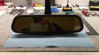 Audi Auto Dimming Mirror Repair [upl. by Neliak]