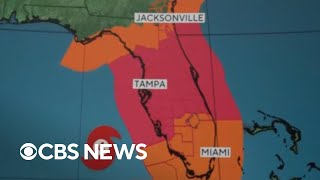 Latest Hurricane Milton forecast [upl. by Dunham]