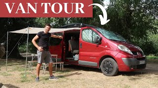 VAN TOUR complet  Renault Trafic aménagé  FamilyRoss [upl. by Anigal]